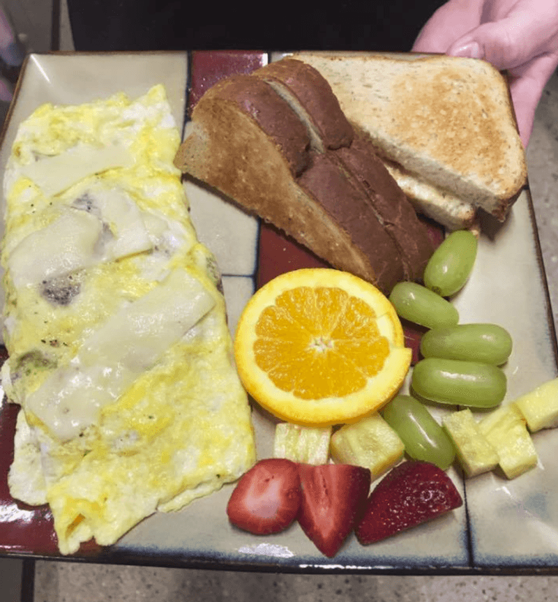 People Come To This Nebraska Coffee Shop For The Coffee, But Many Remember The Verse On The Wall - Decor Hint Breakfast Plates and Strawberry Waffles