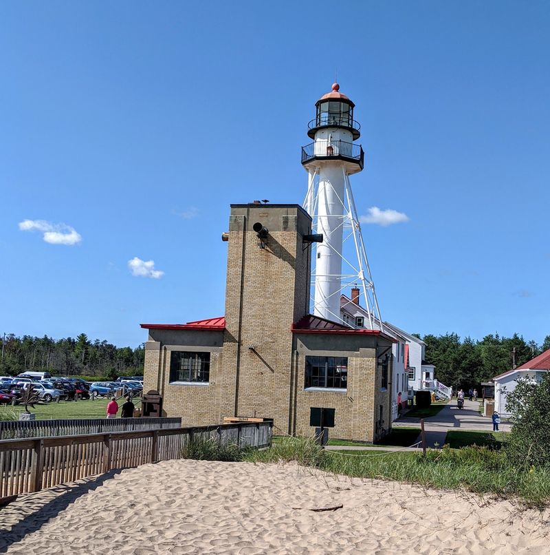 10 Scenic Lighthouses To See In Michigan On Your Next Great Lakes Road Trip - Decor Hint Whitefish Point Lighthouse, Paradise