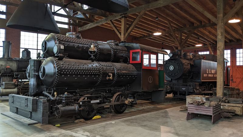 This Ohio Roundhouse Feels Like A Cathedral Built For Massive Steam Locomotives - Decor Hint Some Of These Engines Are Delightfully Weird