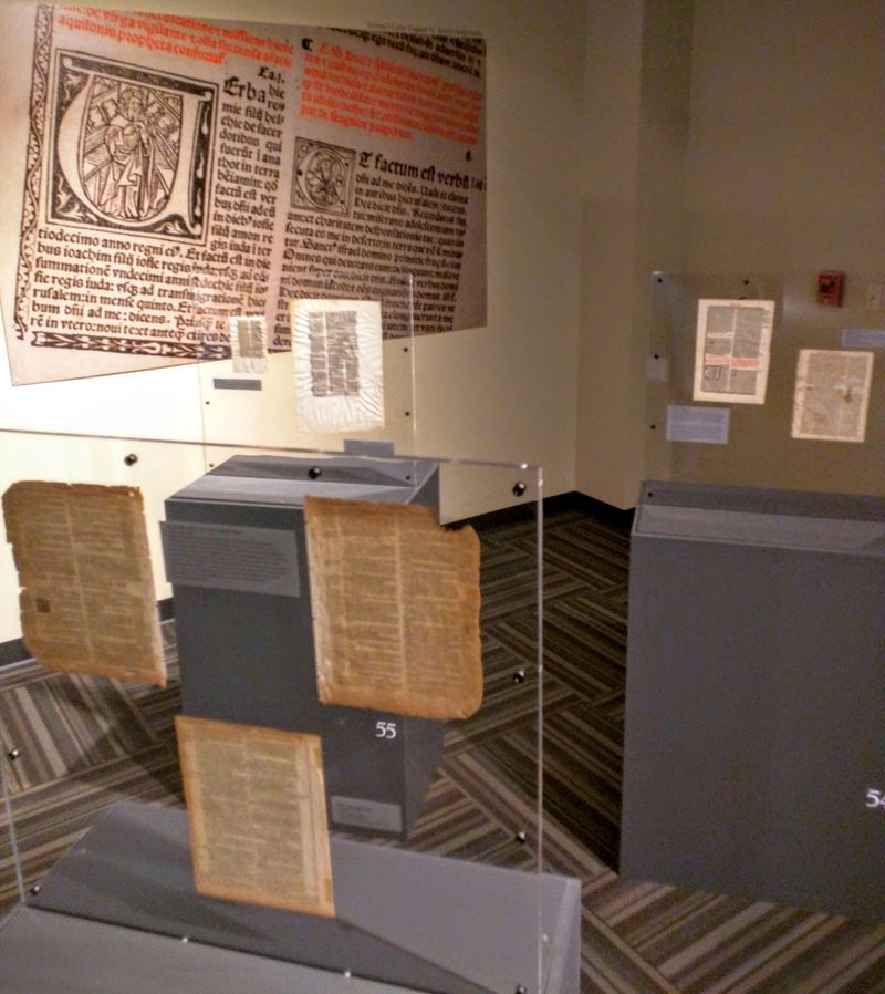 Old Bibles And A Wall Built For Prayers