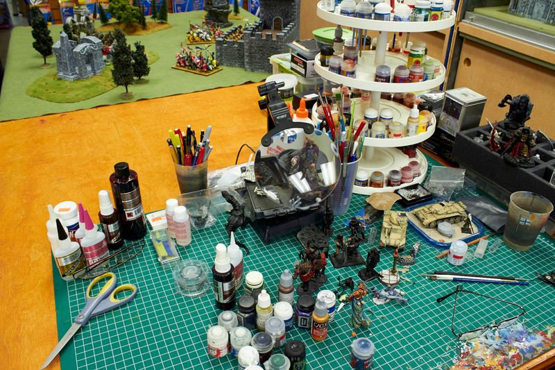 Paint, Glue, And Airbrushes Make Your Models Look Legit