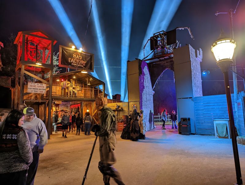 Dare To Explore This Haunted House In South Carolina - Decor Hint Games, Bonfires And Extras Fill Out The Night