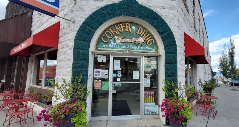 A Drugstore On The Corner Of Main