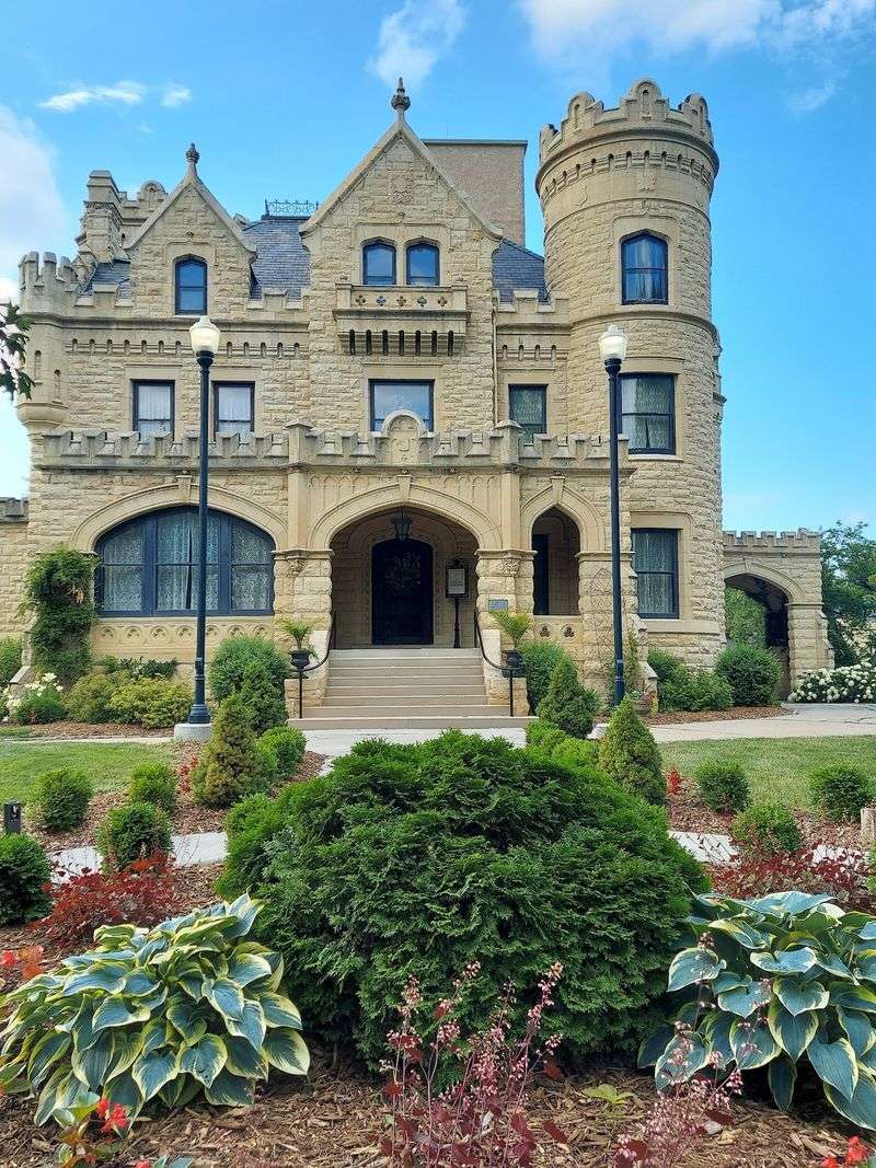 A Scottish Castle Sitting Quietly In A Nebraska City Neighborhood