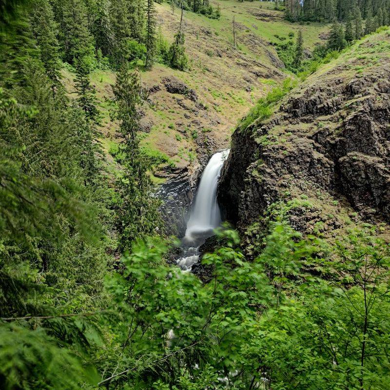 9 Idaho Waterfalls That Still Roar In October When Dams Turn Shoshone Falls To A Trickle - Decor Hint Elk Creek Falls Trailhead and Picnic Area In Elk River