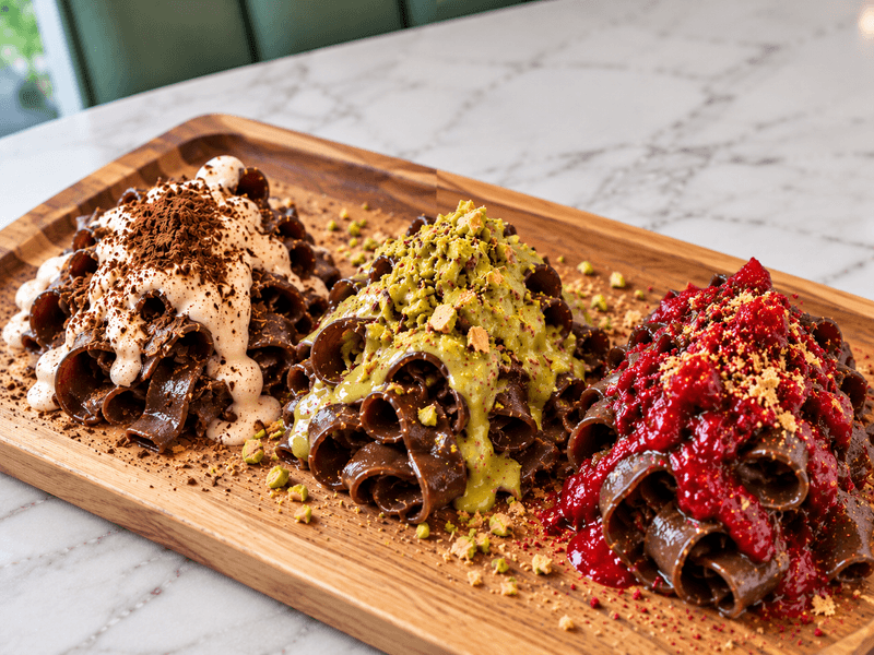 Yes, Dessert Is Also Pasta, And It's Made Of Chocolate