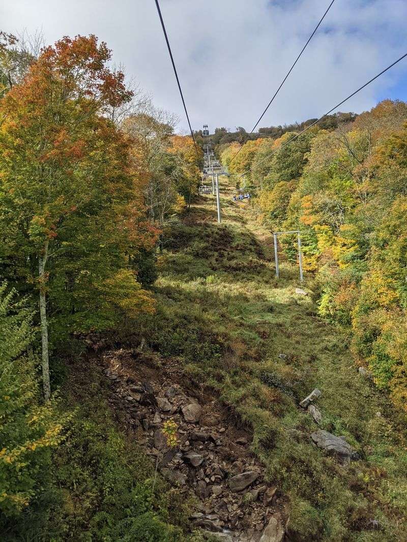 Riders Float Above The Slopes Instead Of Hiking Their Way Up
