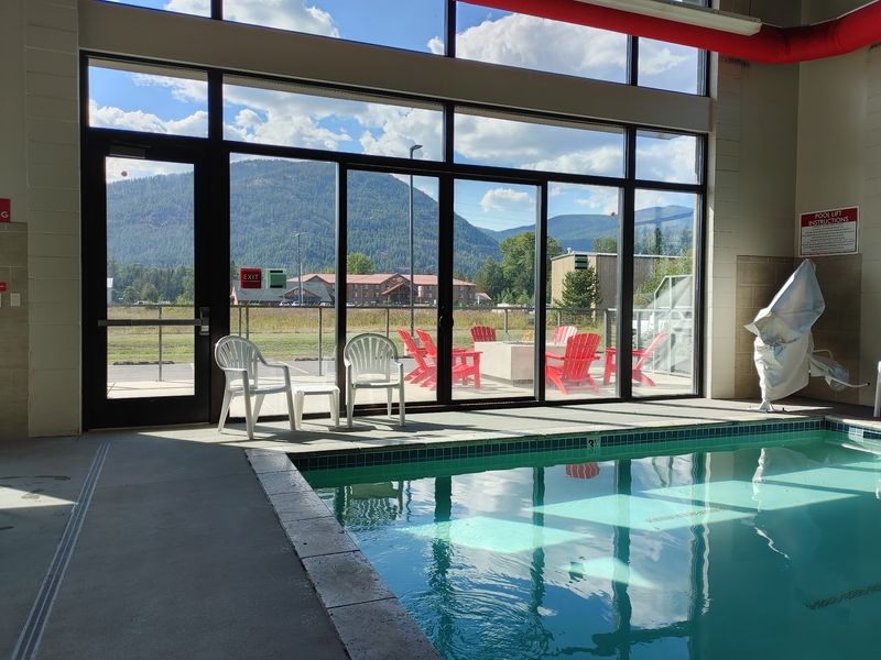 This Made-Over North Idaho Motel Now Has Fire Pits, A Pond Path, And Its Own Dog Run - Decor Hint Swim Season Never Ends At This Indoor Pool