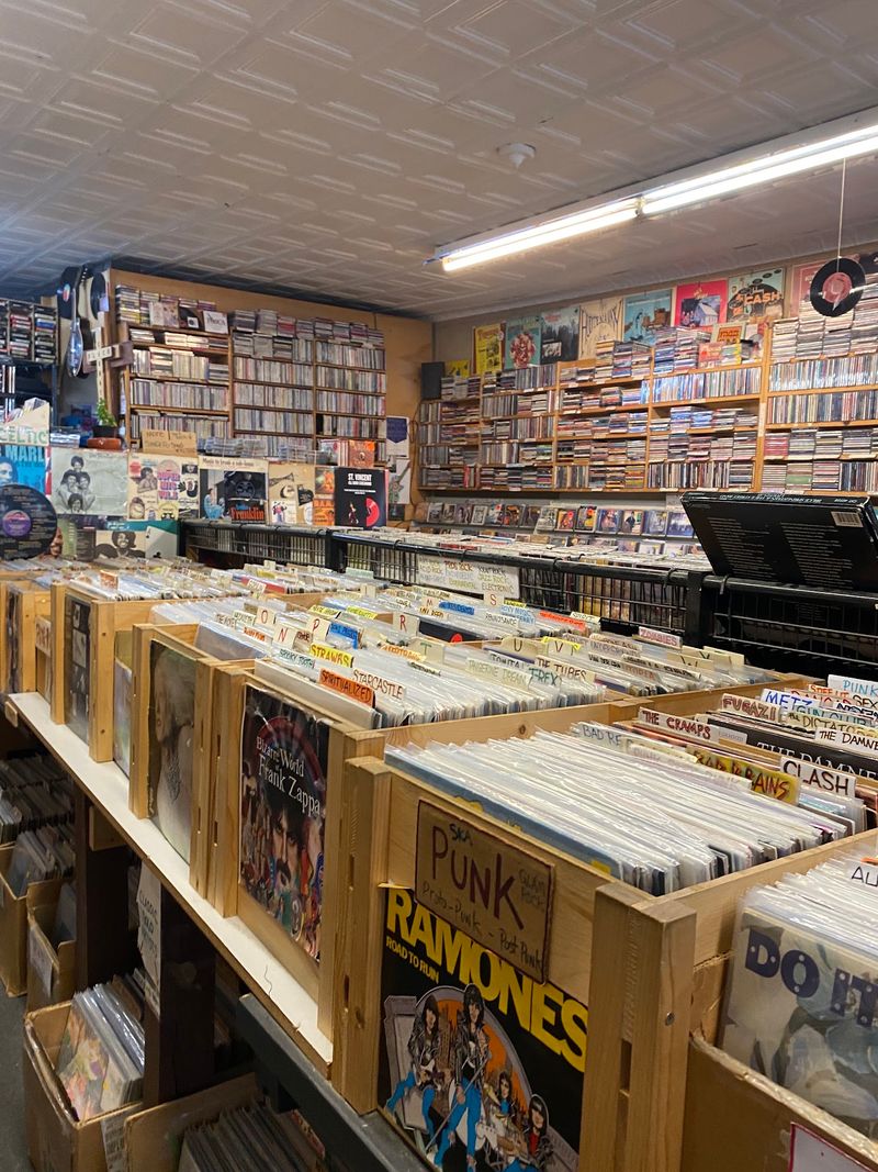 Rows Of Records Waiting To Be Explored