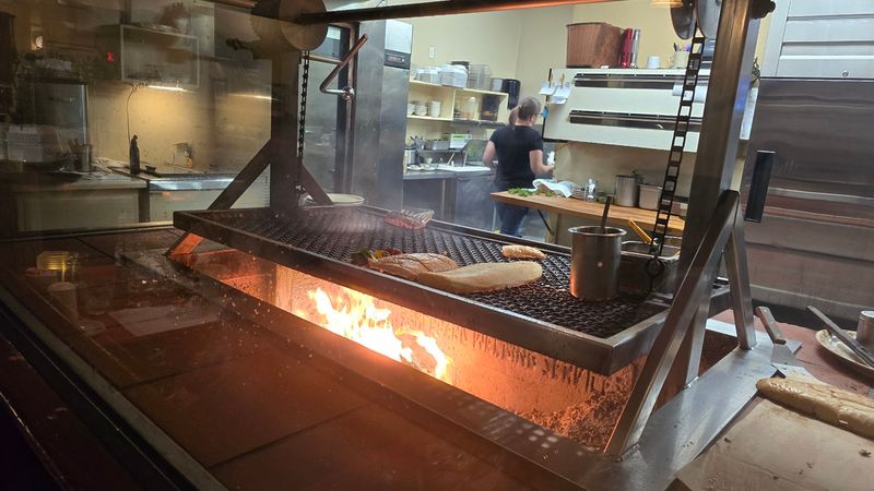 Grab A Seat With A View Of The Red Oak Fire