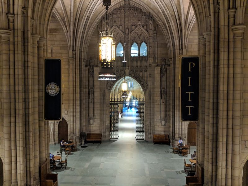 Gaze Up At 7 Stories Of Gothic Stone Inside This Pennsylvania University's Cathedral Of Learning - Decor Hint The Commons Room Will Make You Stop Mid-Step