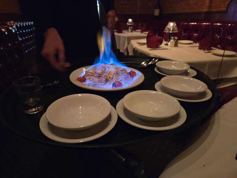 Save Room For Starters And A Flaming Finale