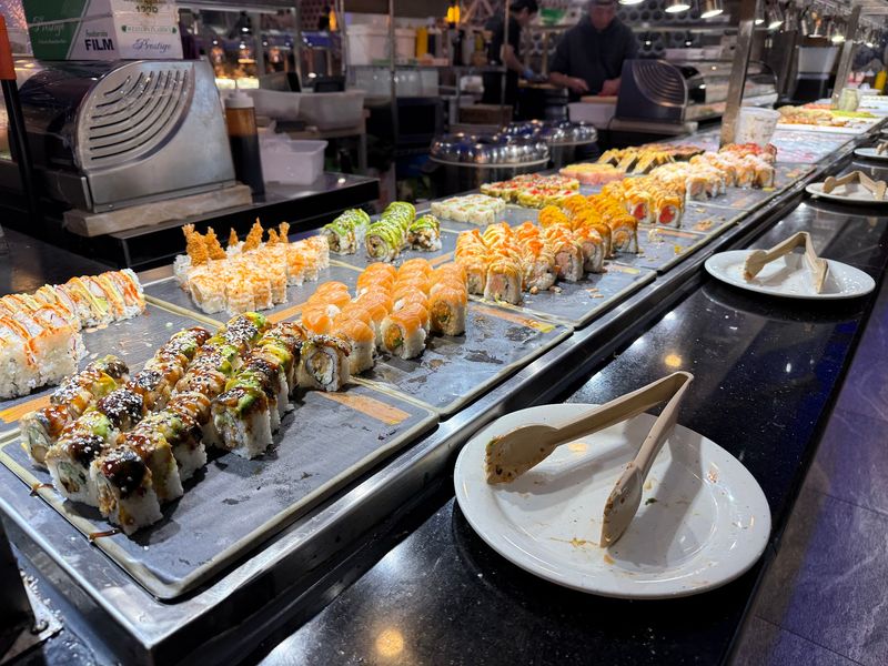 The Sushi Bar Steals The Show