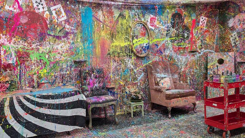 Walls And Canvases Full Of Color