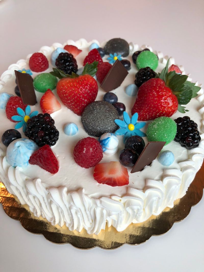 Choose A Cake Or Fruit Tart That Looks Almost Too Pretty To Cut