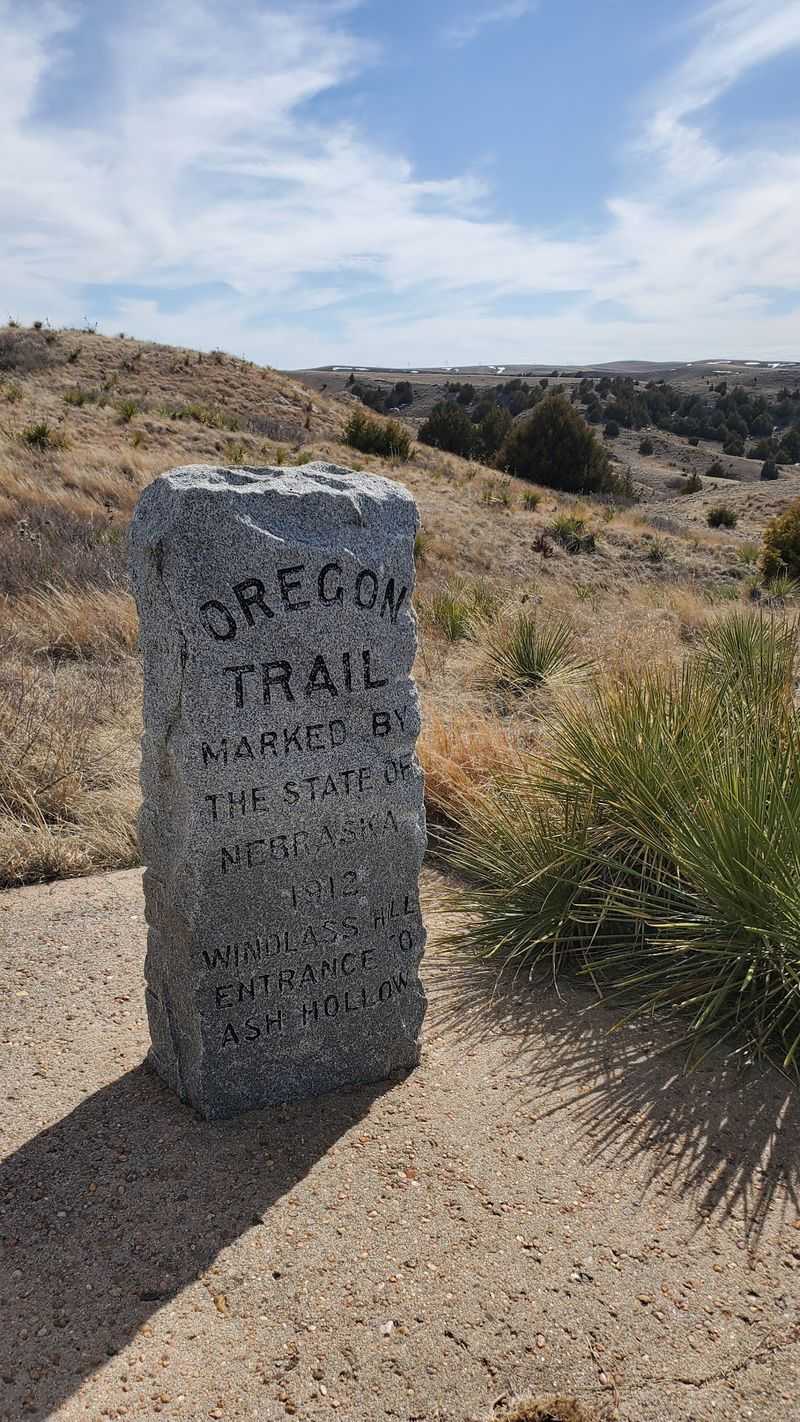 Trail Markers Along the Route