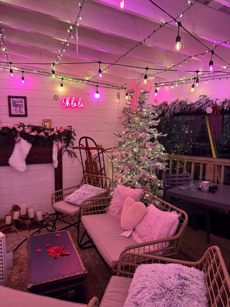 This Georgia Italian Restaurant Turns Into A Magical Alpine Christmas Village Every Winter - Decor Hint Build Your Own Board At The First Charcuterie Bar On The Square