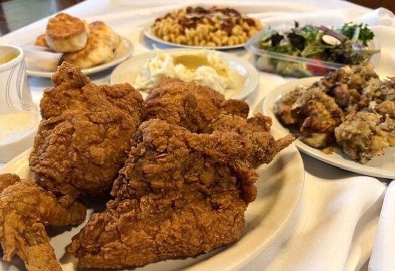 The One-Of-A-Kind Restaurant In Illinois Where Dinner Happens Inside An Old Dairy Barn - Decor Hint Fried Chicken And Char-Grilled Steaks Lead The Dinner Lineup