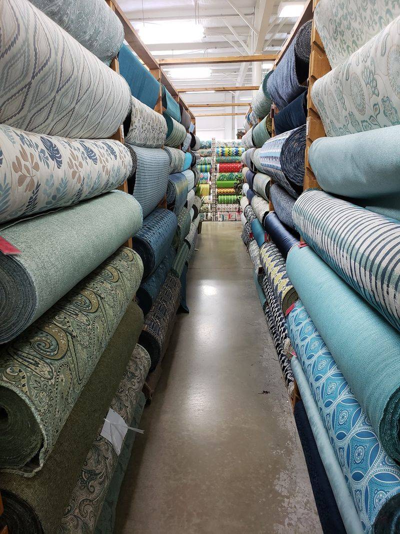 This Ordinary North Carolina Storefront Hides A Fabric Warehouse With By-The-Pound Bargains - Decor Hint Mountain Views Make The Drive Even Sweeter