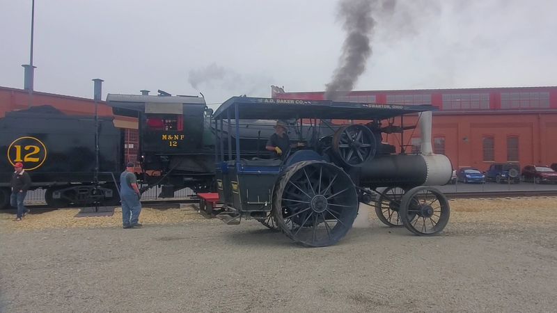 This Ohio Roundhouse Feels Like A Cathedral Built For Massive Steam Locomotives - Decor Hint Lanterns, Santa, And Steam Festivals Shake Things Up