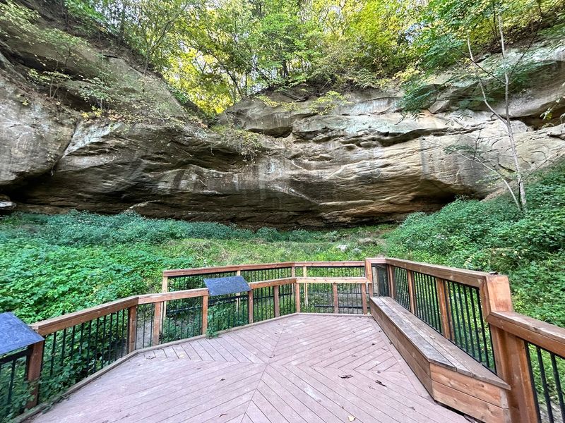 Indian Cave State Park In Shubert