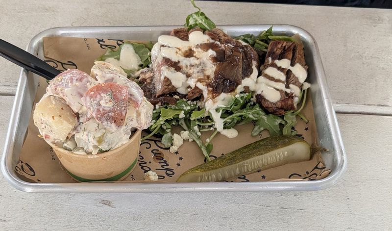 This North Carolina Restaurant Inside An Old Service Station Just Caught Michelin's Attention - Decor Hint Save Room For The Potato Salad Everyone Keeps Talking About