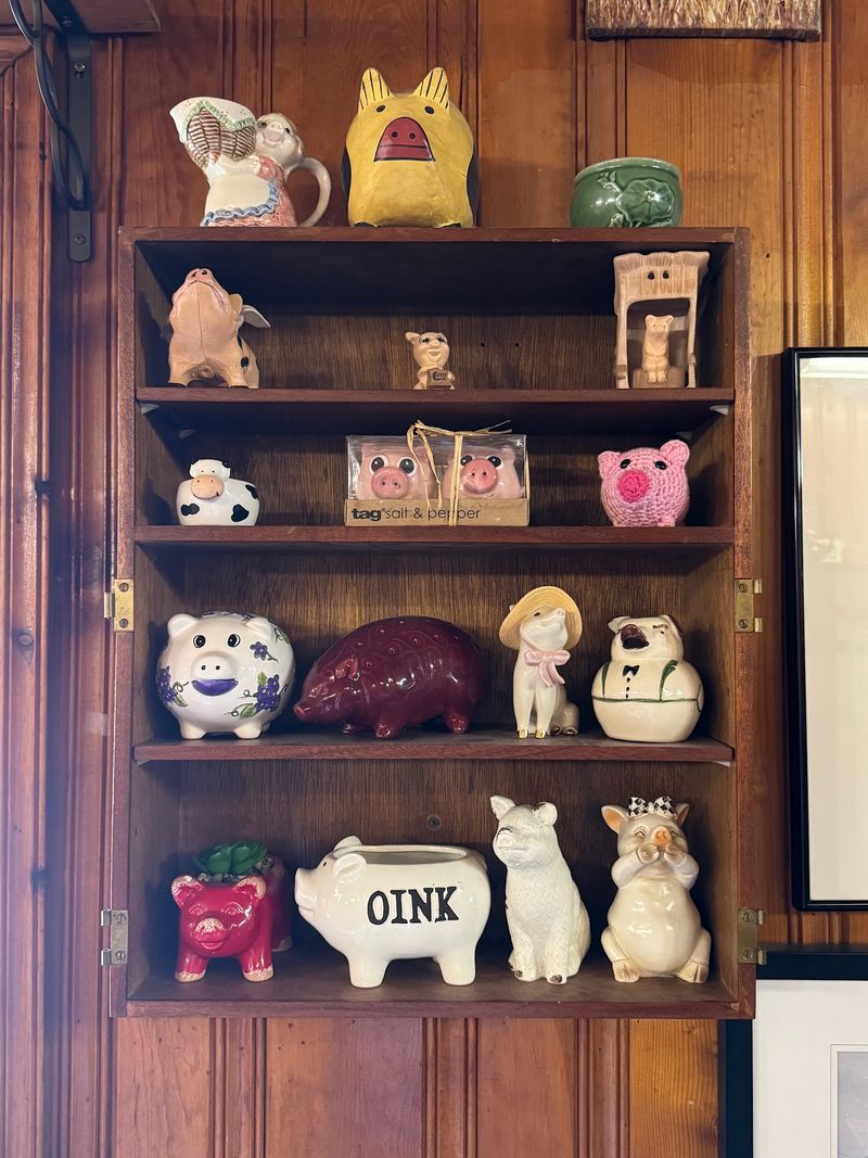 Sweet Little Extras And A Shelf Of Souvenirs