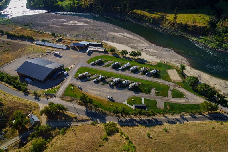 The RV Landing At Carlson Ranch In Riggins