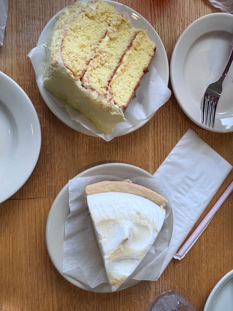 Save Room For Fresh Pies, Cakes And Pastries Made By The In-House Baker