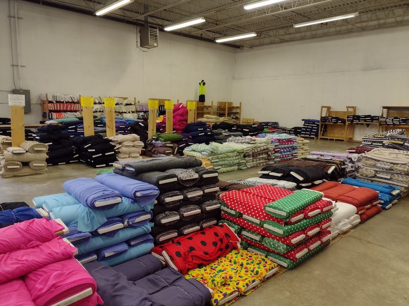 The Back Room Where Decorators And Garment Sewists Roam