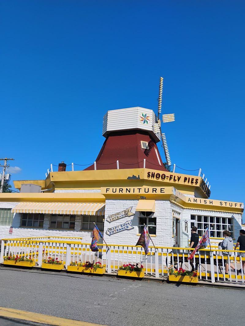 Look For The Big Windmill And You Have Found Lunch