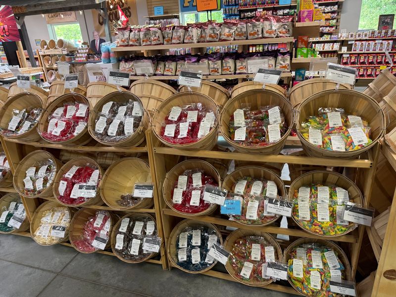 Barrels Of Saltwater Taffy And A Whole Taffy Wall
