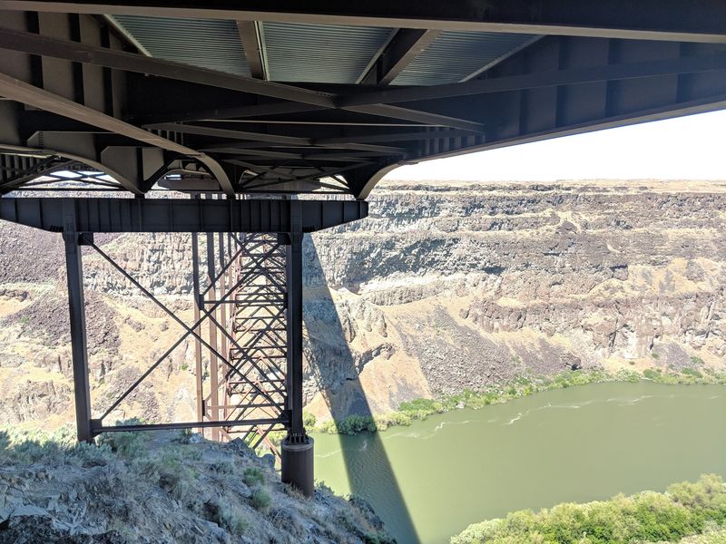 Underneath The Girders, Then Across