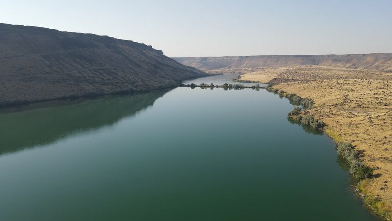 Rockhounds Hunt Blue Agate And Petrified Wood Along This Idaho Reservoir Shoreline When Water Drops In Fall - Decor Hint Where The Snake And Bruneau Rivers Share One Desert Lake