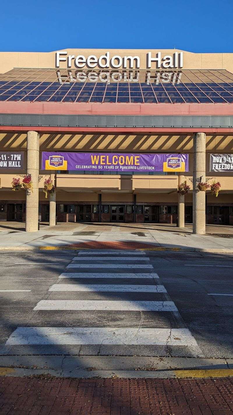 Freedom Hall Puts You Right Next To The Dust