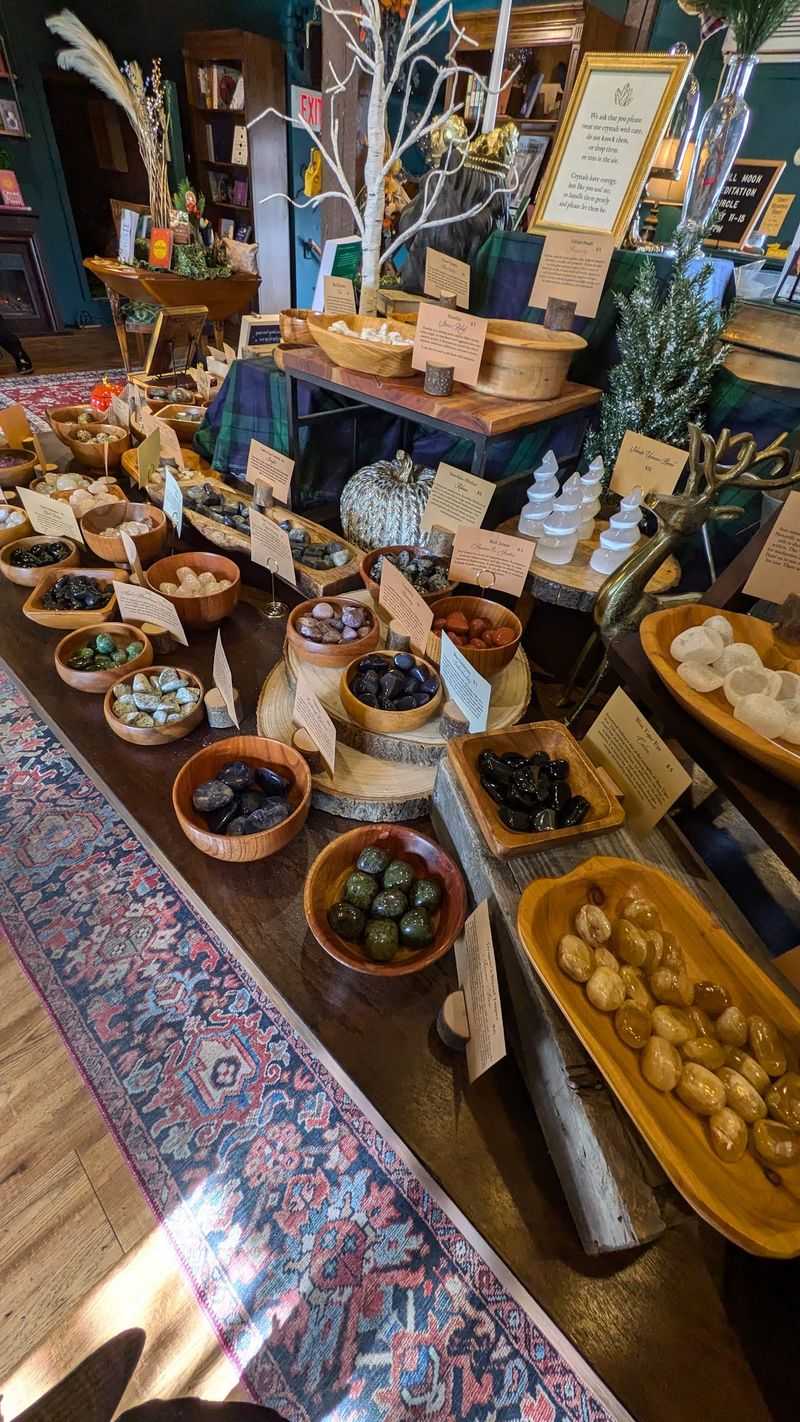 A Spell Jar Bar And Magical Finds Make This Connecticut Shop A Halloween Lover’s Dream - Decor Hint Crystal Shelves Worth A Slow, Careful Browse
