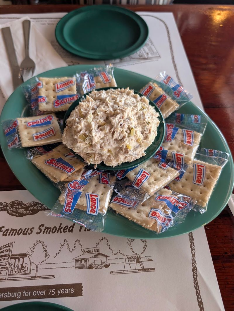 Fish Spread With Saltines