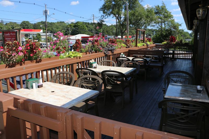 Grab A Seat On The Big Deck When The Weather Cooperates