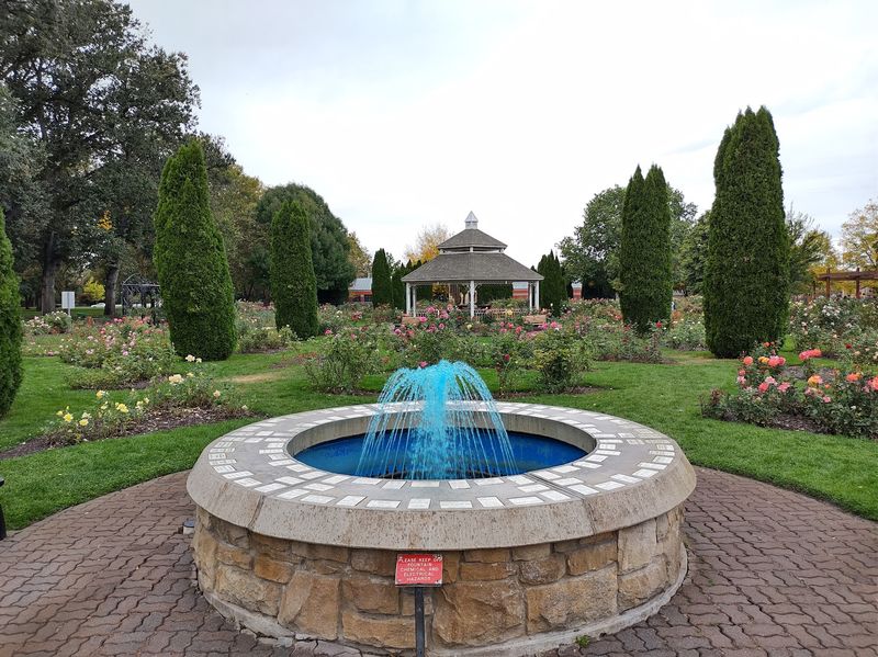 The Gazebo And The Fountain