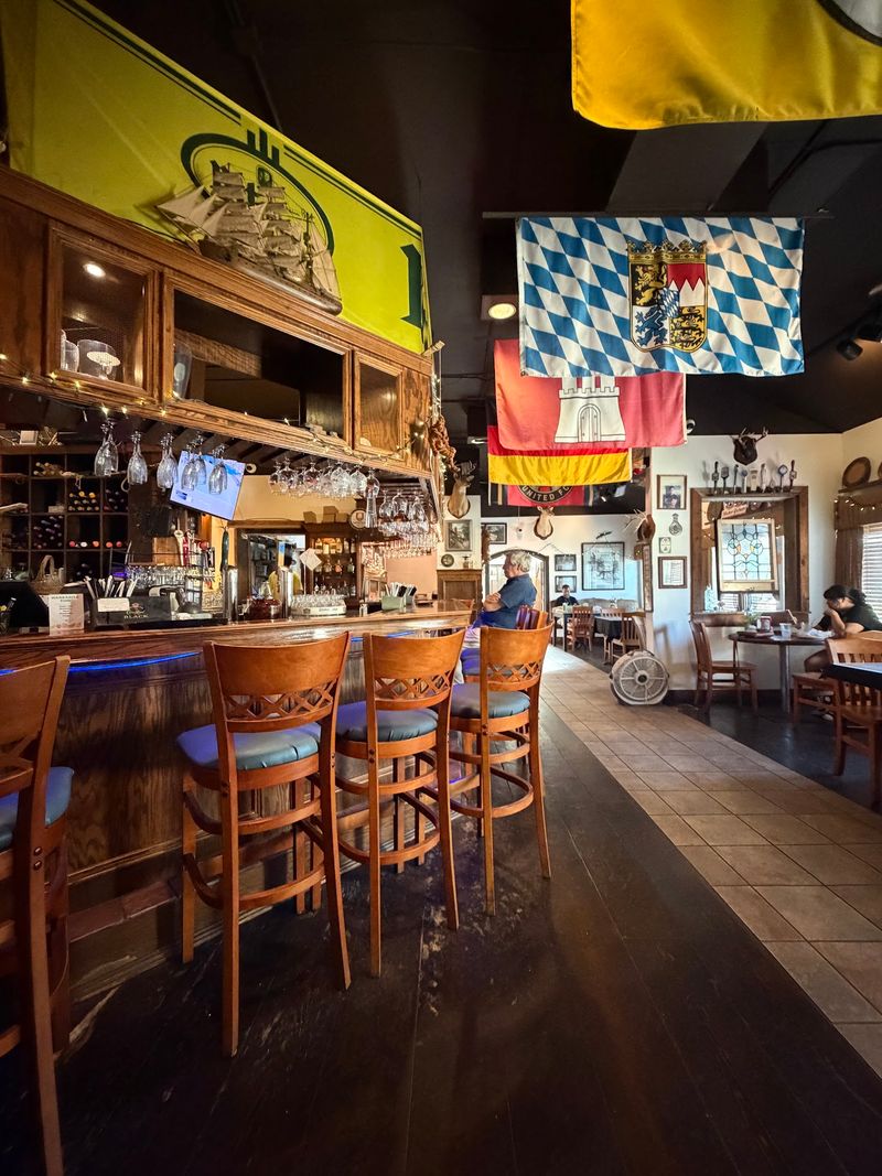 Deer Heads And Bavarian Flags Set The Mood Fast