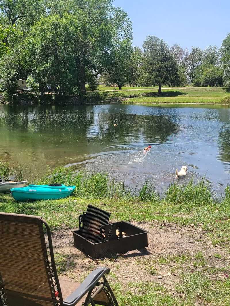 A River Base Camp Just East Of Kearney