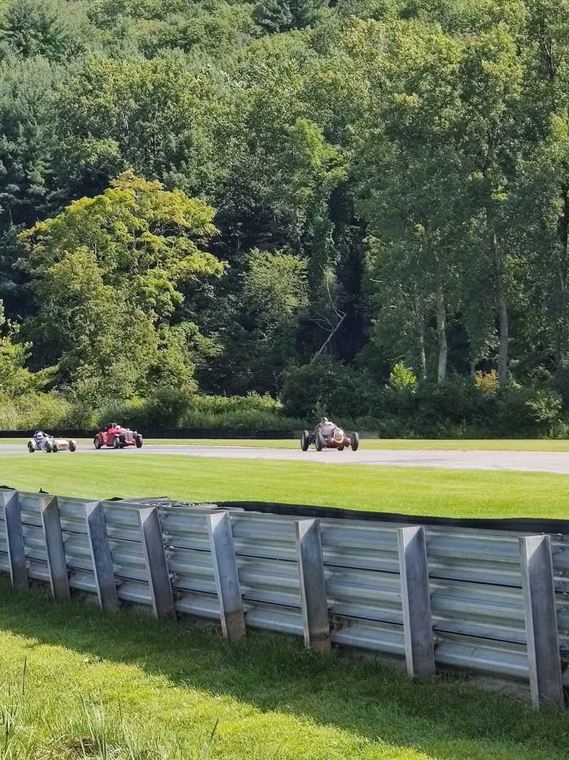 Watching The Action From Grassy Hillsides