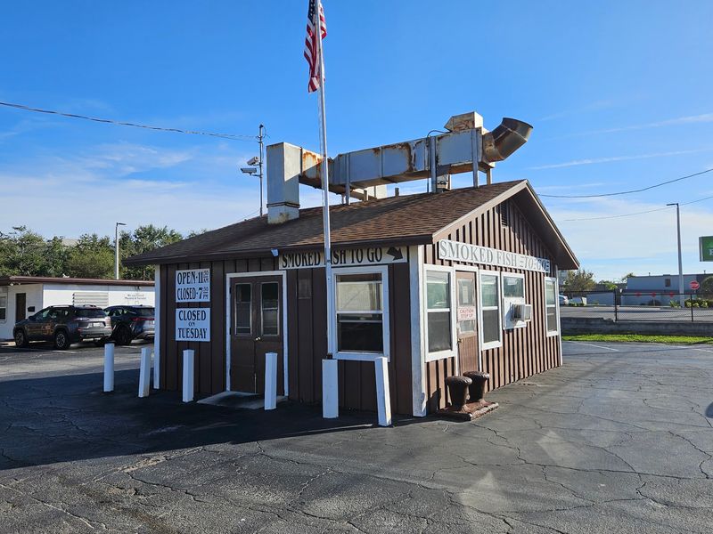The Smokehouse Out Front