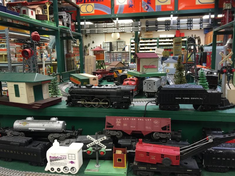 Lionel Collectors Could Spend Hours Digging Through The Used Selection