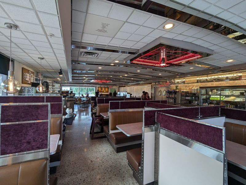Booths And Familiar Diner Details Set The Mood