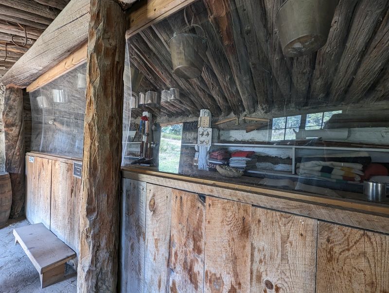 Up Near The Pine Ridge A Rebuilt 1837 Trading Post Sits Beside This Nebraska Fur Trade Museum - Decor Hint A Blanket Older Than The Constitution