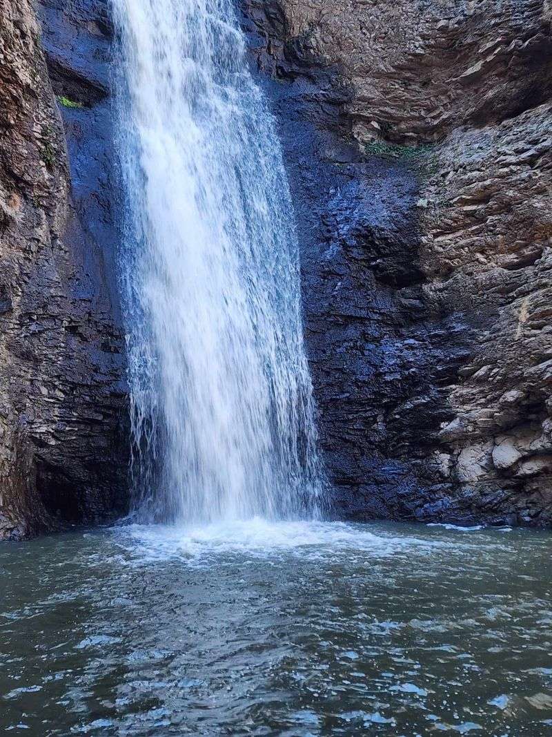Cold Plunge Pool At The Base