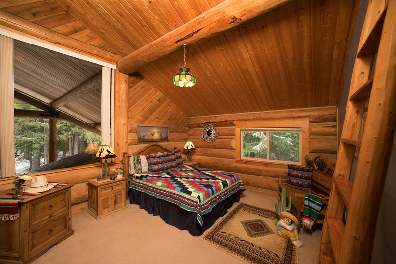 Log Cabins With Meadow Views And Full Kitchens