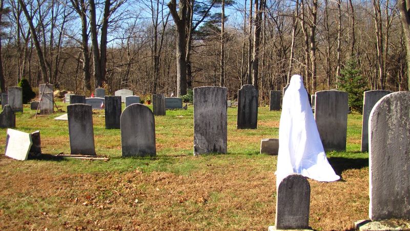 The Legend Of A Ghostly Lady In White Has Made This Connecticut Cemetery Famous For Paranormal Encounters - Decor Hint Cold Spots And Strange Photos Keep The Chatter Going