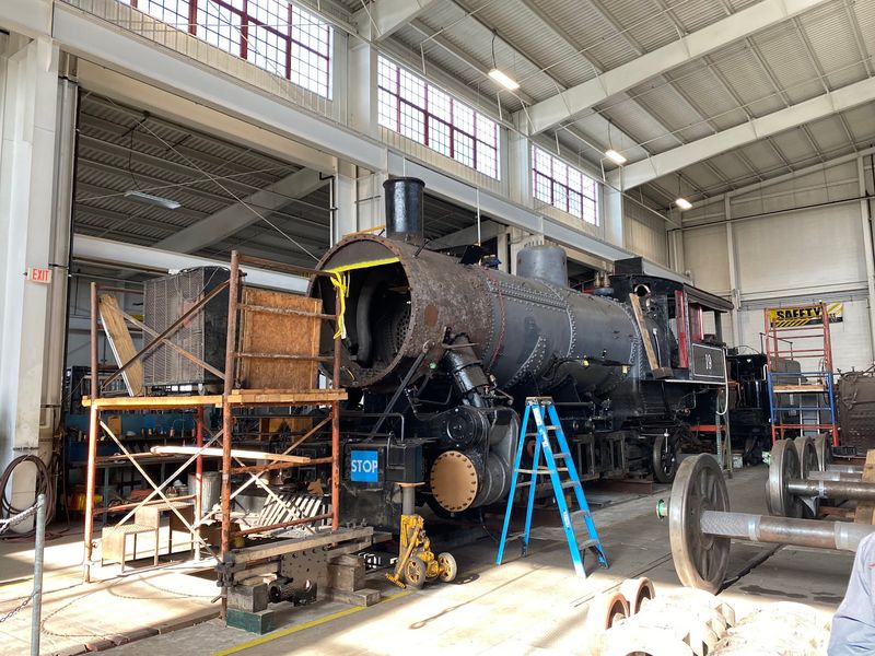 This Ohio Roundhouse Feels Like A Cathedral Built For Massive Steam Locomotives - Decor Hint Real Restoration Work Happens Right Here